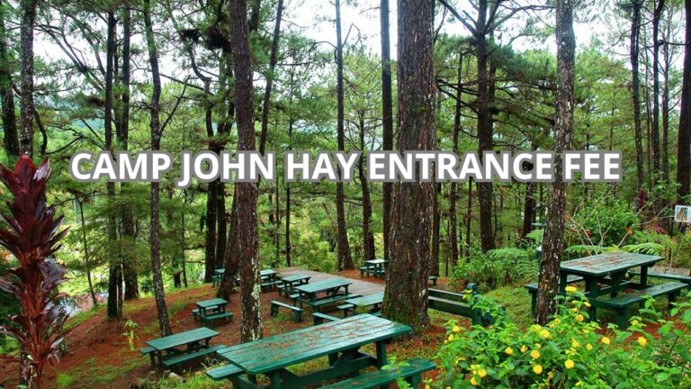 Camp John Hay Entrance Fee Cover