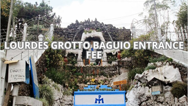 Lourdes Grotto Baguio Entrance Fee Cover