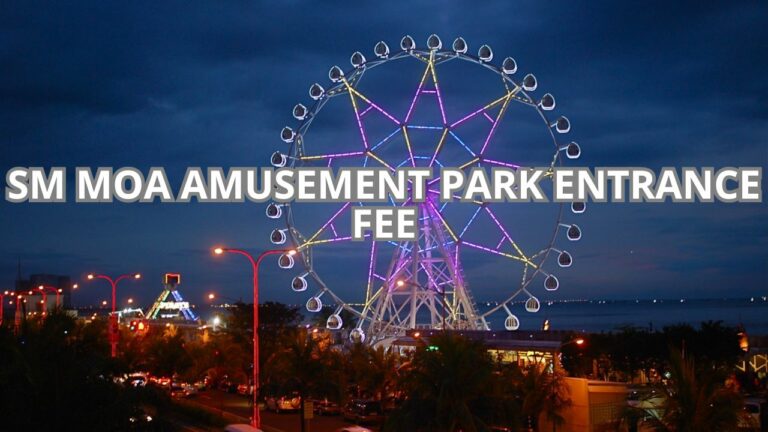 SM MOA Amusement Park Entrance Fee Cover