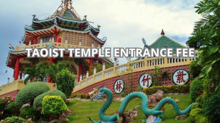 Taoist Temple Entrance Fee Cover